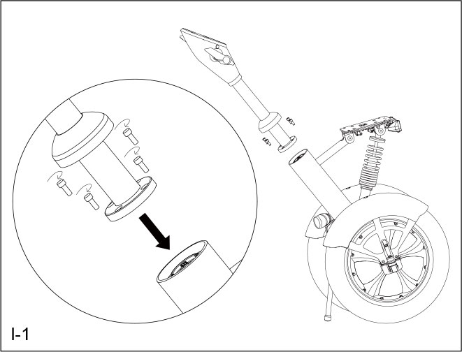 Airwheel A3  self-balancing scooter