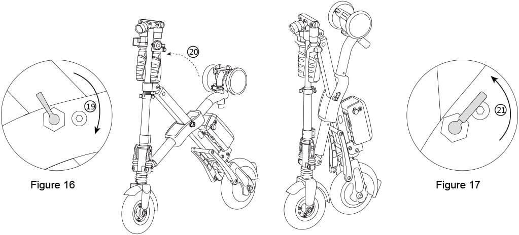 Airwheel E6 foldable e bike