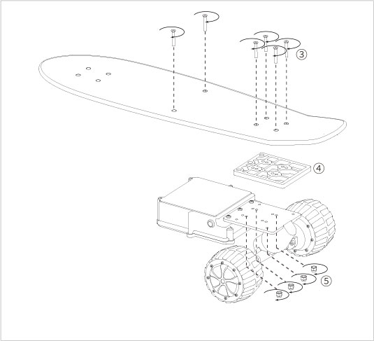 Airwheel M3 electric skateboard