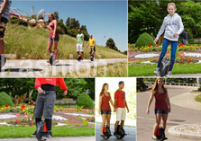 Airwheel دراجة إيرويل الكهربائية كهربائية دراجة أحادية، راقصة على الطريق