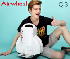 ظهور Airwheel سكوتر ذاتية التوازن مساعدة مدينة حديثة يعيش حياة الليل أفضل.