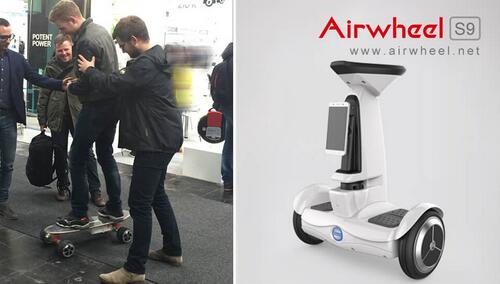 La libération de Airwheel S9 robot à roues est ne pas à suivre la tendance aveuglément, mais de faire leur capable R & D.