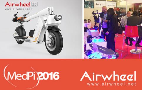  وهذا هو السبب Airwheel ذاتي التوازن الدراجات البخارية الكهربائية تحقق نجاحا جيدا في ميدبي عام 2016.