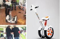 Airwheel A3 два колеса сидеть или стоять скутер приводит новой эры